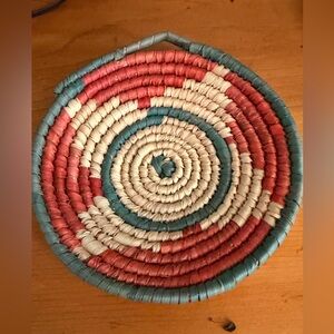 Handwoven Multicolor Basket